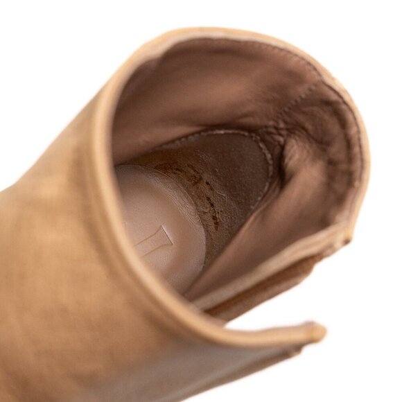 Flattered Leather Boot Cognac Cream Beige Ankle Bootie Remi EU 40 - Picture 13 of 16